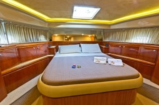 LADY A FERRETTI 65 motor yacht charter Greece